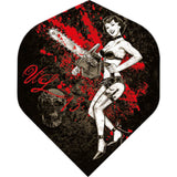 Designa - Alchemy - Big Wing Dart Flights - Chainsaw Massacre
