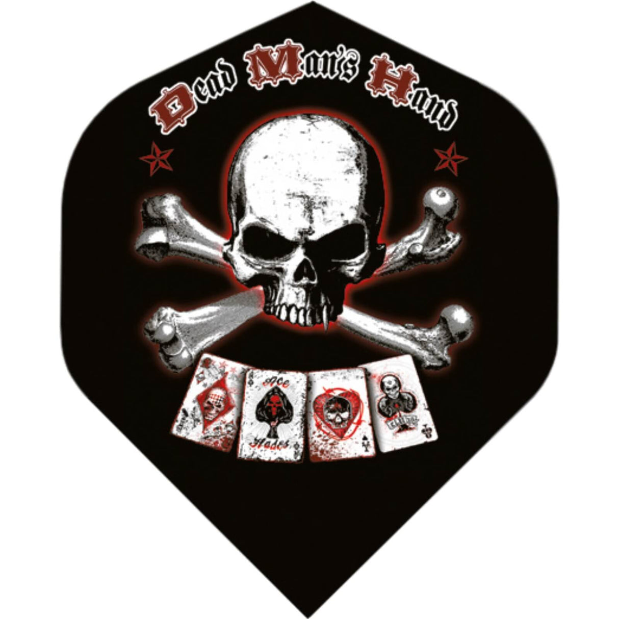Designa - Alchemy - Big Wing Dart Flights - Dead Man's Hand