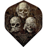 Designa - Alchemy - Big Wing Dart Flights - No Evil