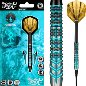Shot - Alchemy Volta Soft Tip Darts - 90% Tungsten - 20g -