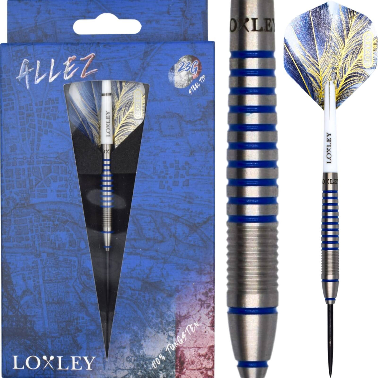 Loxley - Allez Darts - 80% Tungsten - 23g -