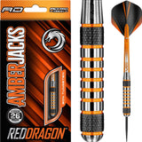 Red Dragon - Amberjack 7 Darts - 90% Tungsten - 26g -