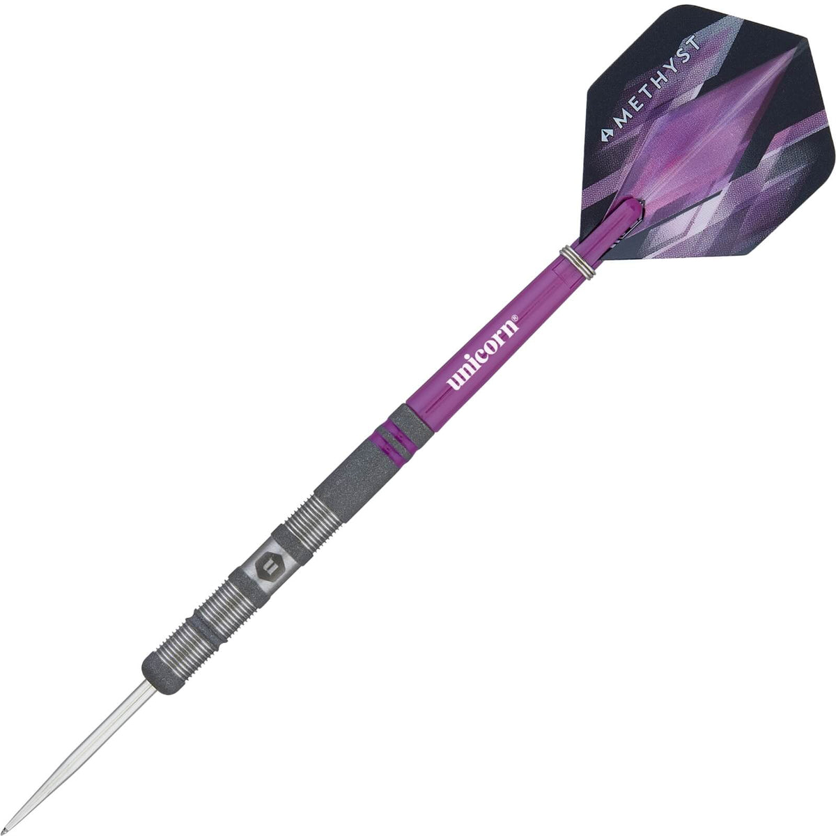 Darts - Unicorn - Amethyst Style 1 Darts - Steel Tip - 90% Tungsten - 21g 23g 