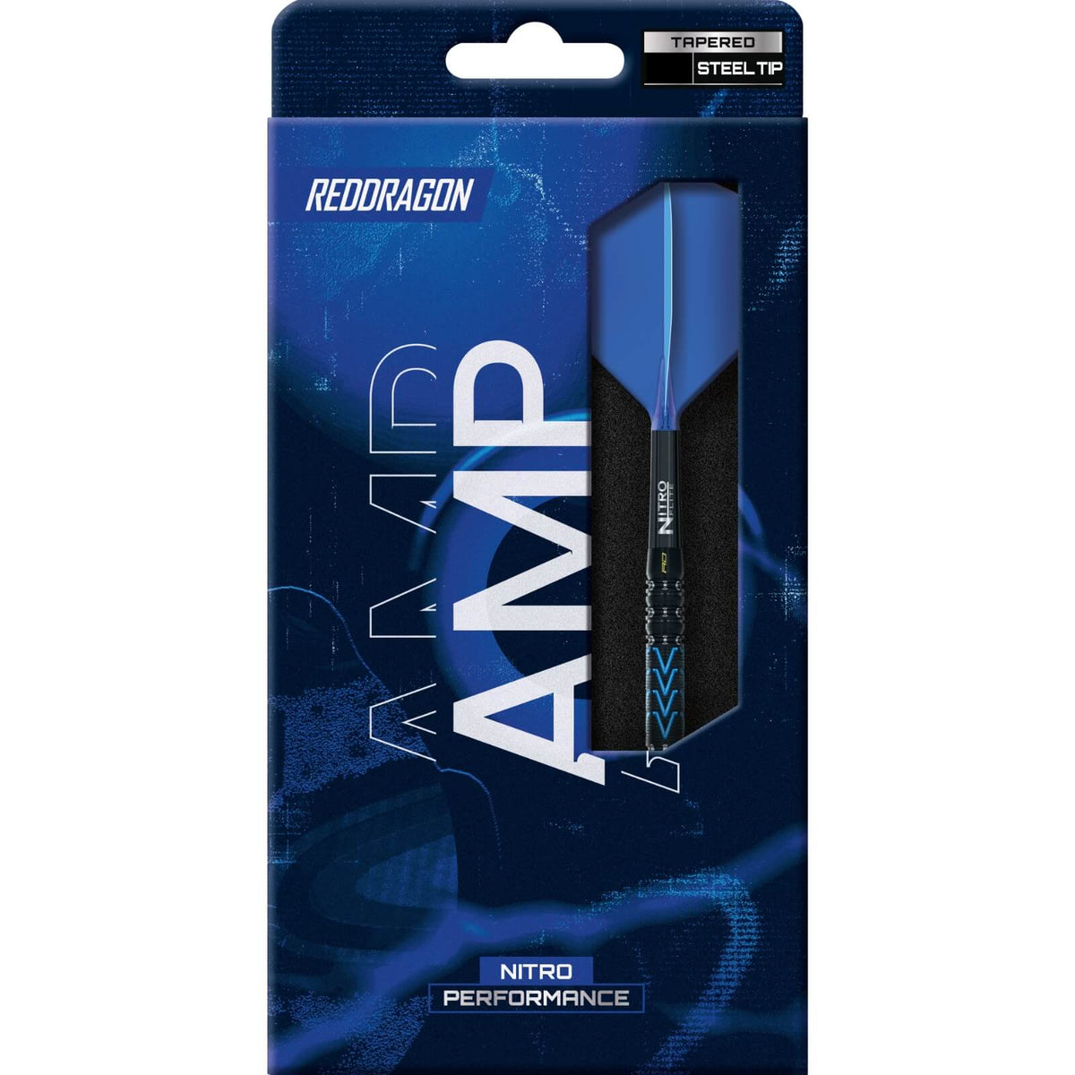 Darts - Red Dragon - Amp Tapered Darts - Steel Tip - 90% Tungsten - 21g 23g
