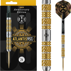 Harrows - 50th Anniversary Atlantis Darts - 95% Tungsten - 22g 24g 26g -