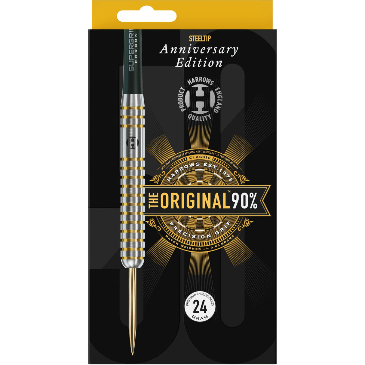 Harrows - 50th Anniversary Original Darts - 90% Tungsten - 22g 24g 26g -