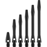 Designa - Anodised Aluminium Dart Shafts - Micro (13mm) / Black