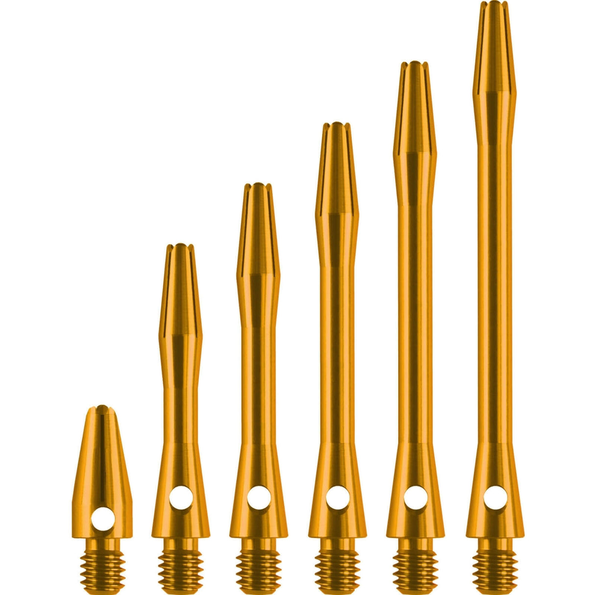 Designa - Anodised Aluminium Dart Shafts - Micro (13mm) / Gold