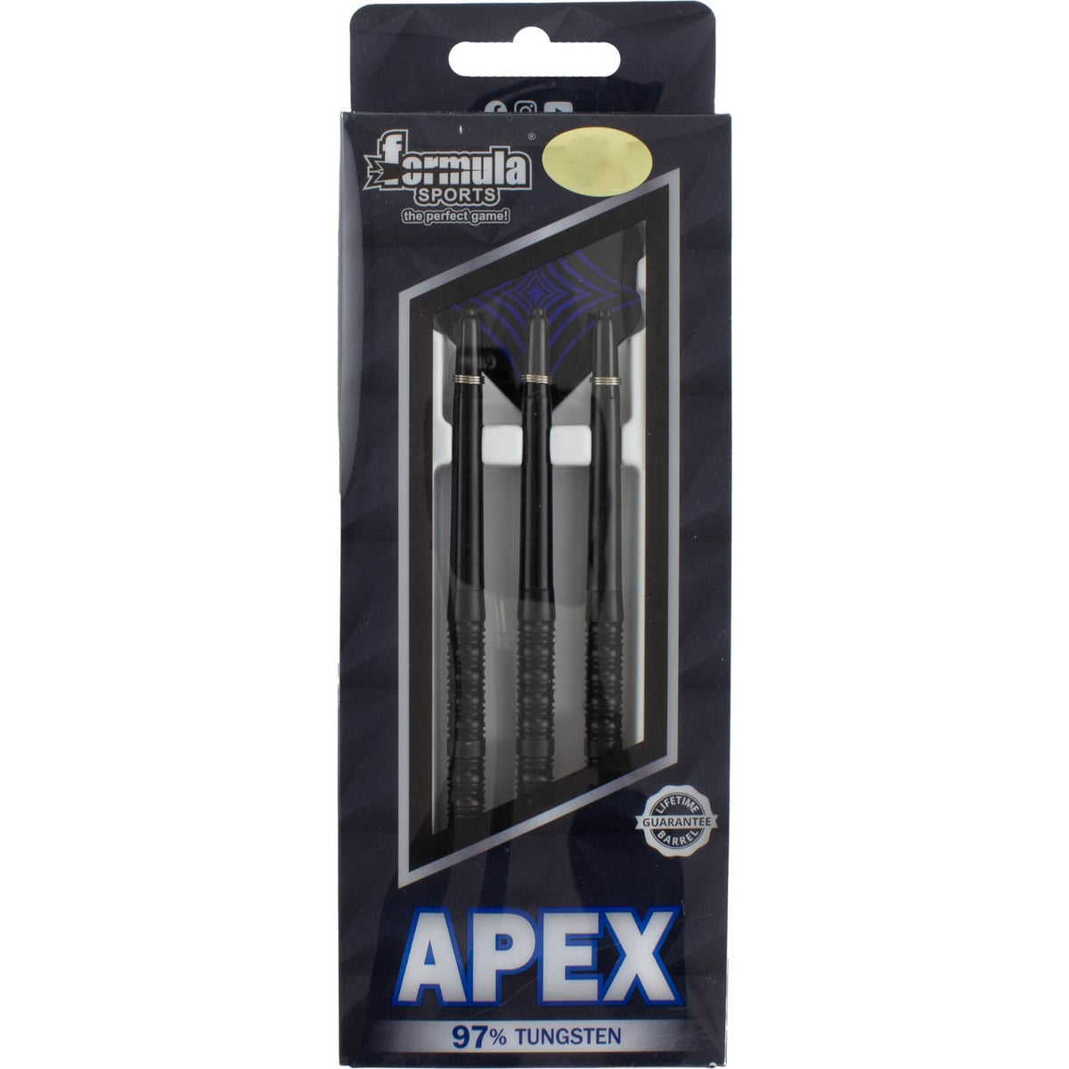 Darts - Formula Sports - Apex Darts - Steel Tip - 97% Tungsten - 22g 24g 