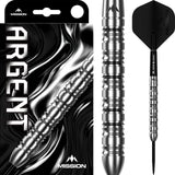 Mission - Argent Darts - 90% Tungsten - 22g 24g -