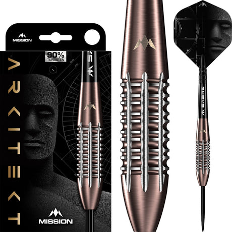 Mission - Arkitekt Darts - 90% Tungsten - 21.5g 23.5g 25.5g -