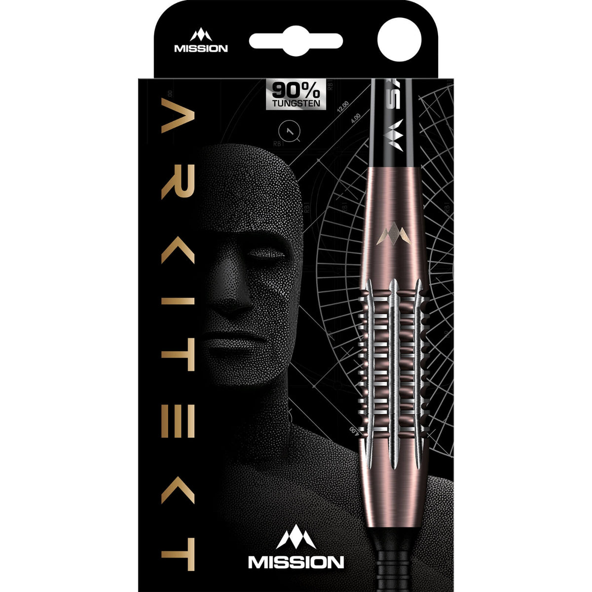 Darts - Mission - Arkitekt Darts - Soft Tip - 90% Tungsten - 19g