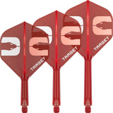 Target - K-Flex The Asp - No2 Big Wing Dart Flights - Integrated Flight & Shaft System