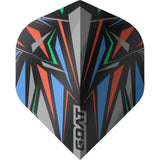 GOAT - Athlete - Big Wing Dart Flights - Black