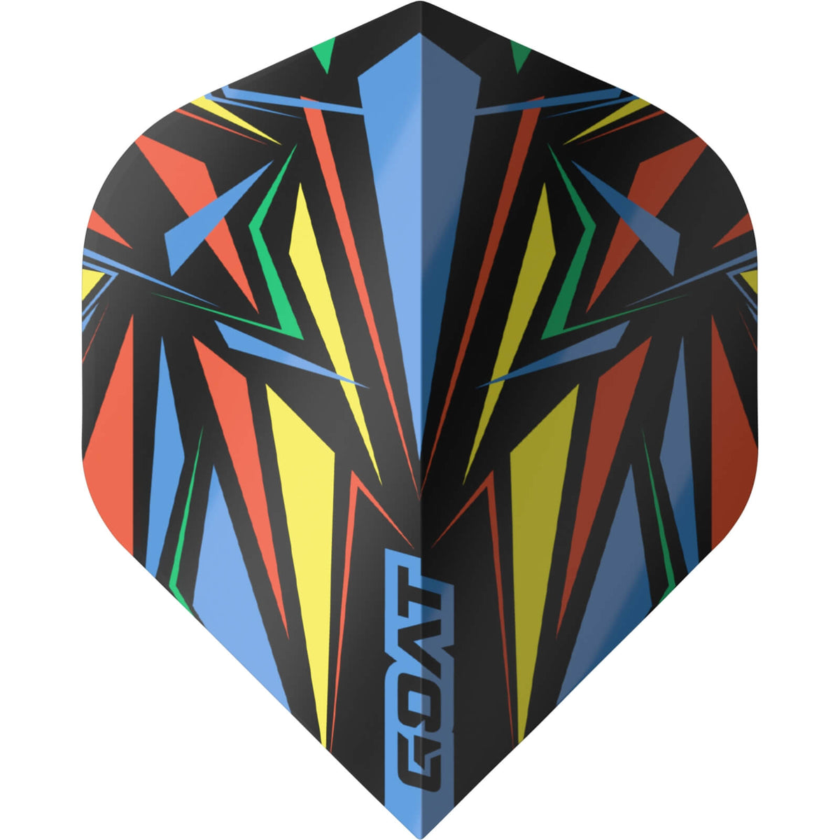 Dart Flights - GOAT - Athlete - Big Wing Dart Flights Blue