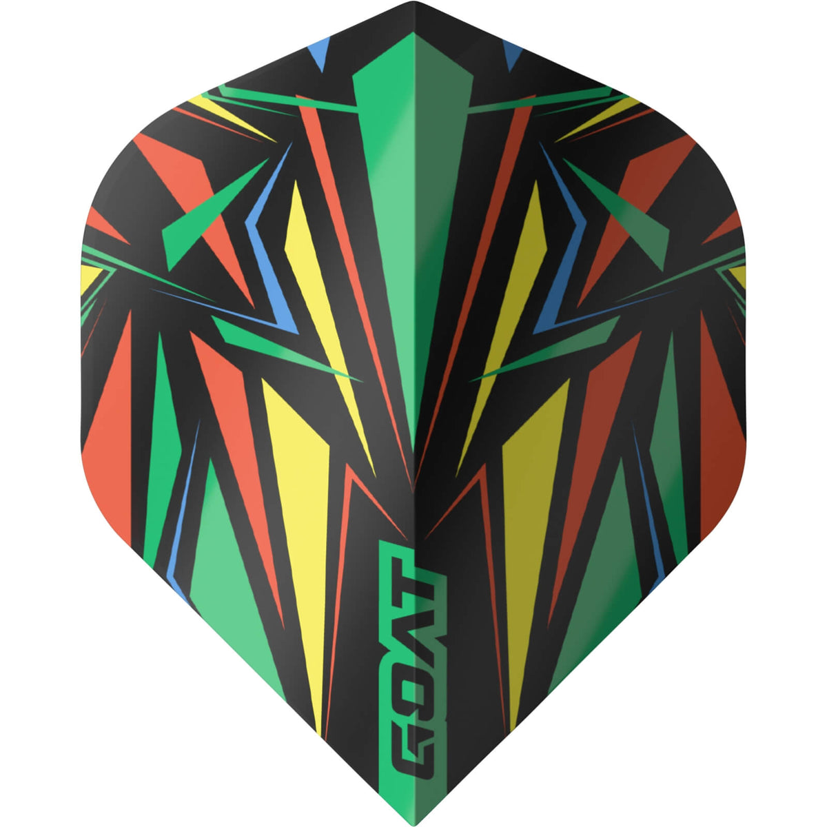 Dart Flights - GOAT - Athlete - Big Wing Dart Flights Green