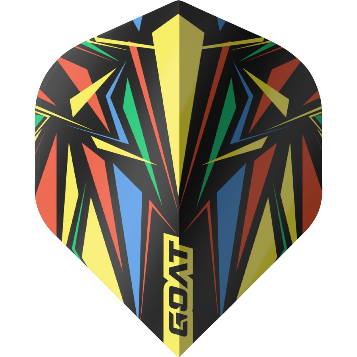 Dart Flights - GOAT - Athlete - Big Wing Dart Flights Yellow