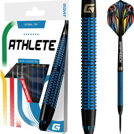 GOAT - Athlete Blue Darts - 90% Tungsten - 20g 22g 24g -