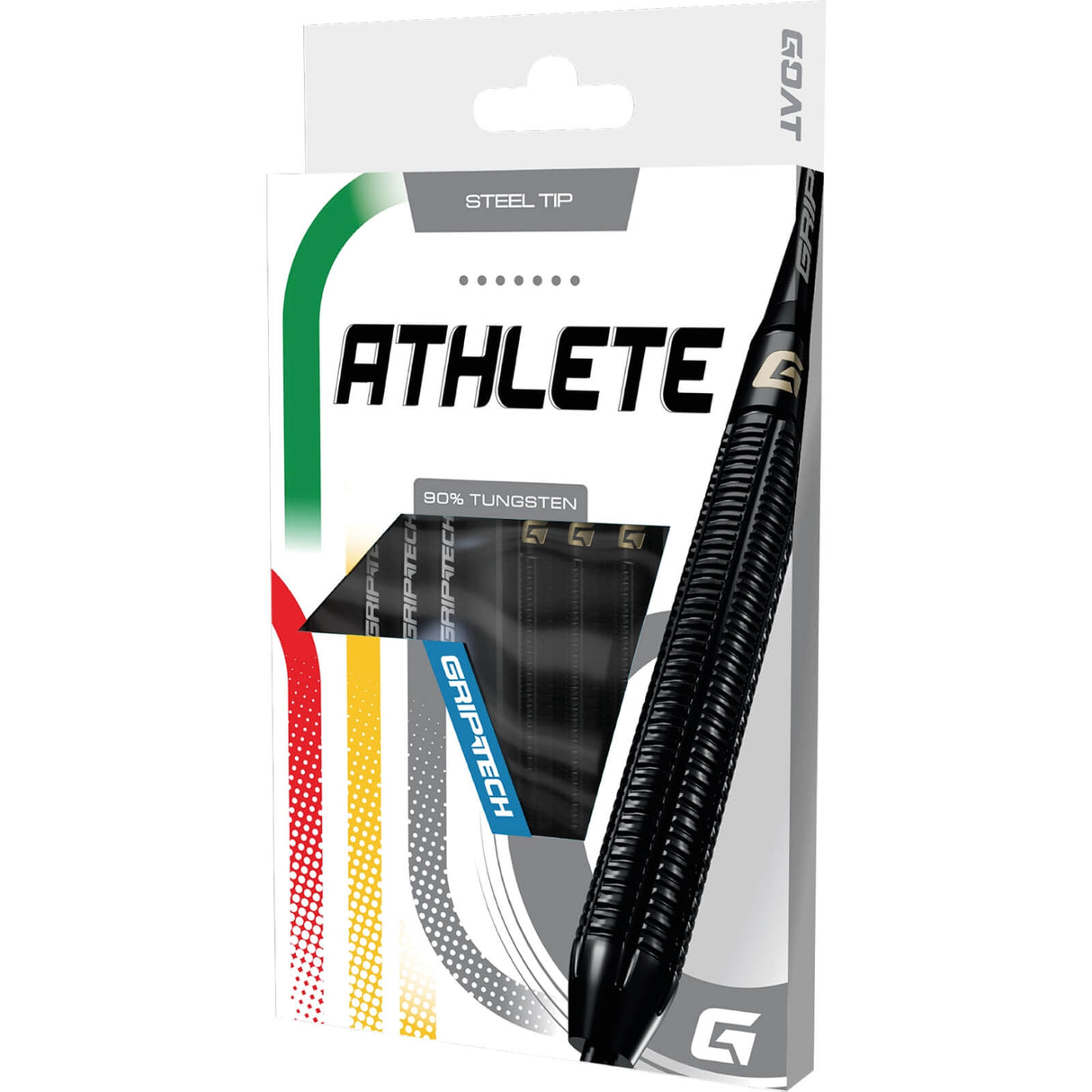 GOAT - Athlete Black Darts - 90% Tungsten - 23g 24g 25g -