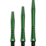 Mission - Atom 13 Anodised - Aluminium Dart Shafts - Short (35mm) / Green