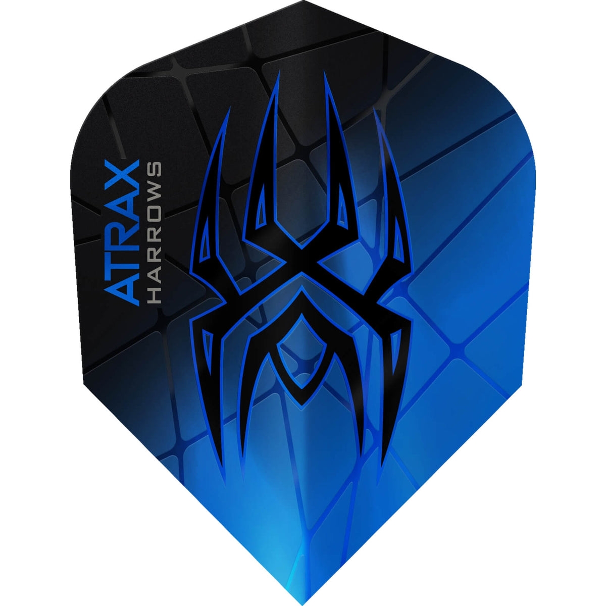 Dart Flights - Harrows - Atrax - Standard Dart Flights Blue
