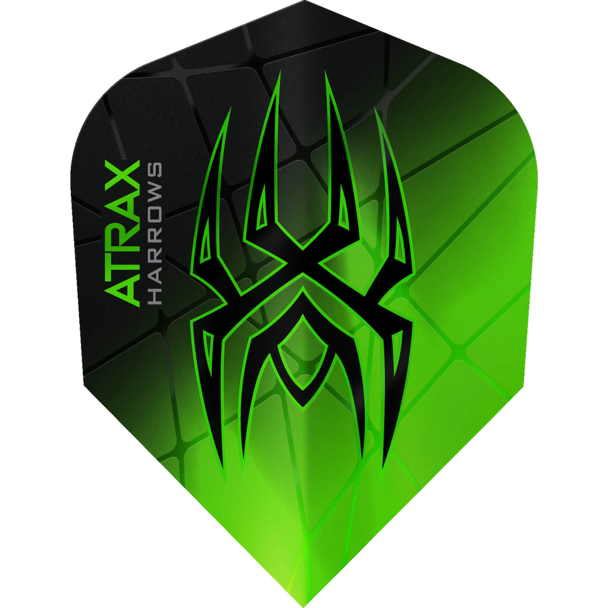Dart Flights - Harrows - Atrax - Standard Dart Flights Green