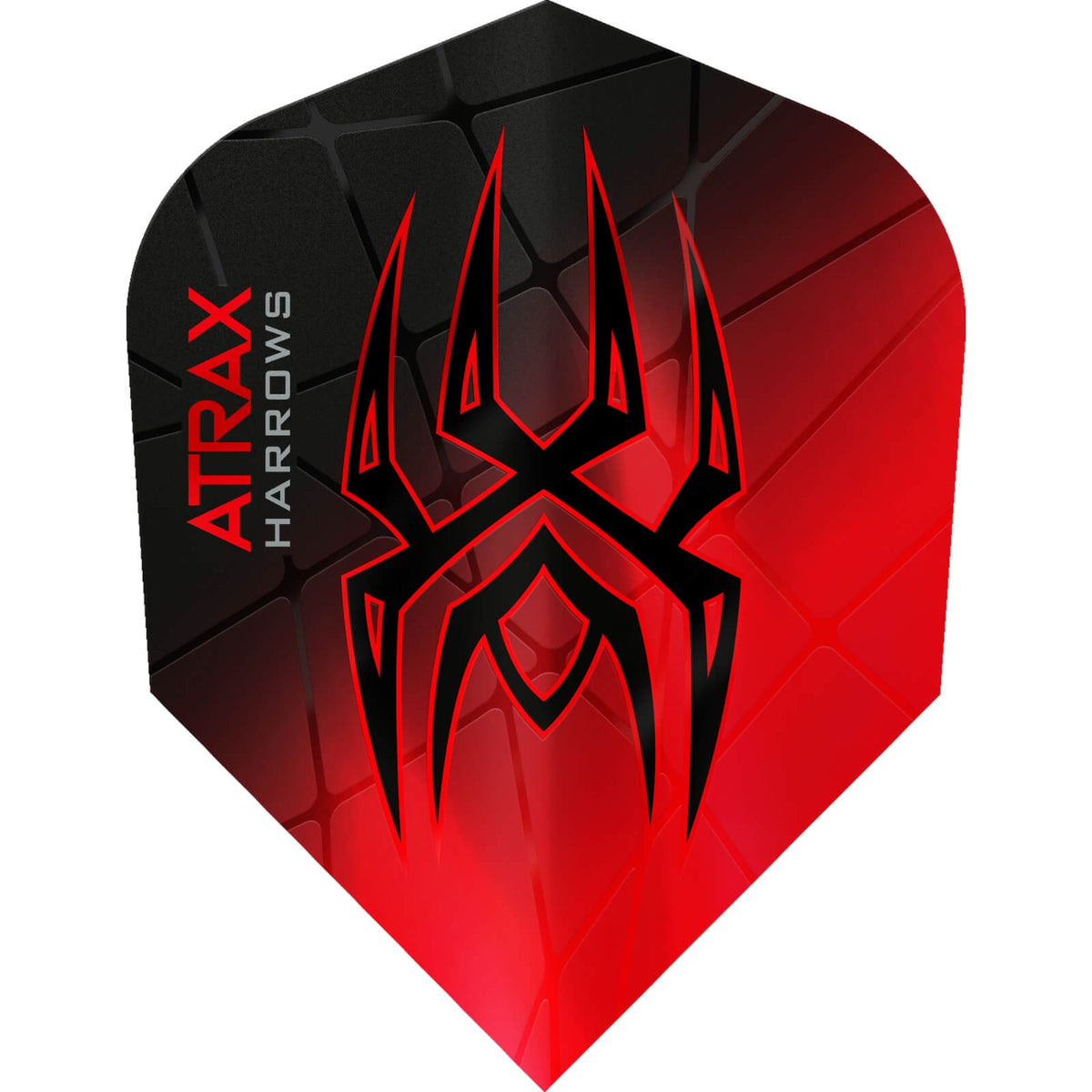 Dart Flights - Harrows - Atrax - Standard Dart Flights Red