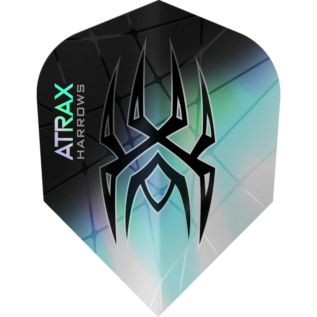 Dart Flights - Harrows - Atrax - Standard Dart Flights Silver