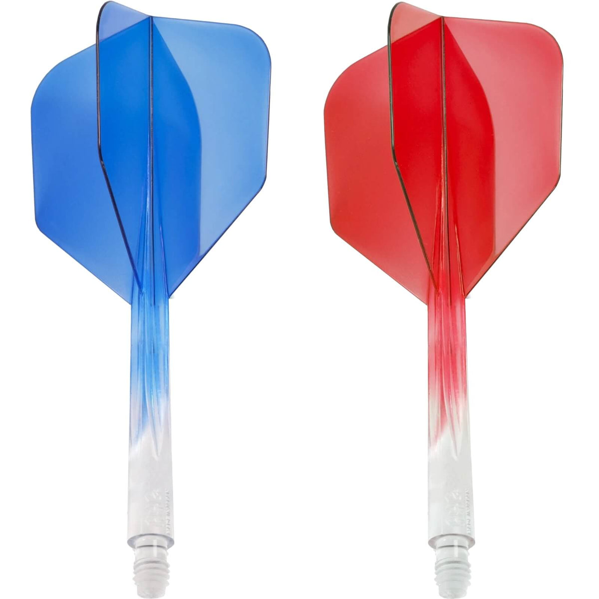 Dart Flights - Condor - Axe Gradient Small - Standard Dart Flights - Integrated Flight &amp; Shaft System 