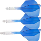 Condor - Axe Gradient Small - Standard Dart Flights - Integrated Flight & Shaft System - Short (21.5mm) / Blue