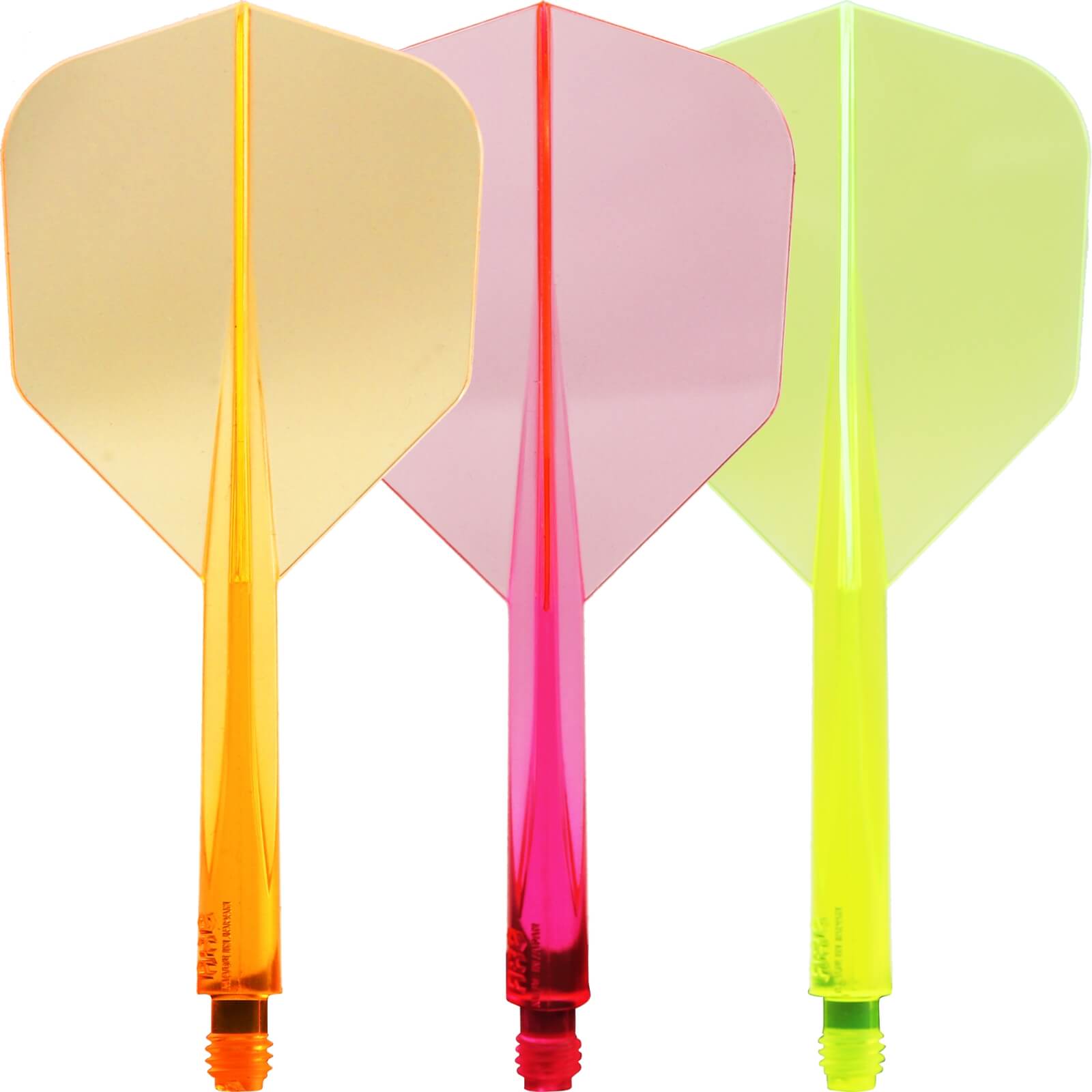 Dart Flights - Condor - Axe Neon Small - Standard Dart Flights - Integrated Flight & Shaft System 