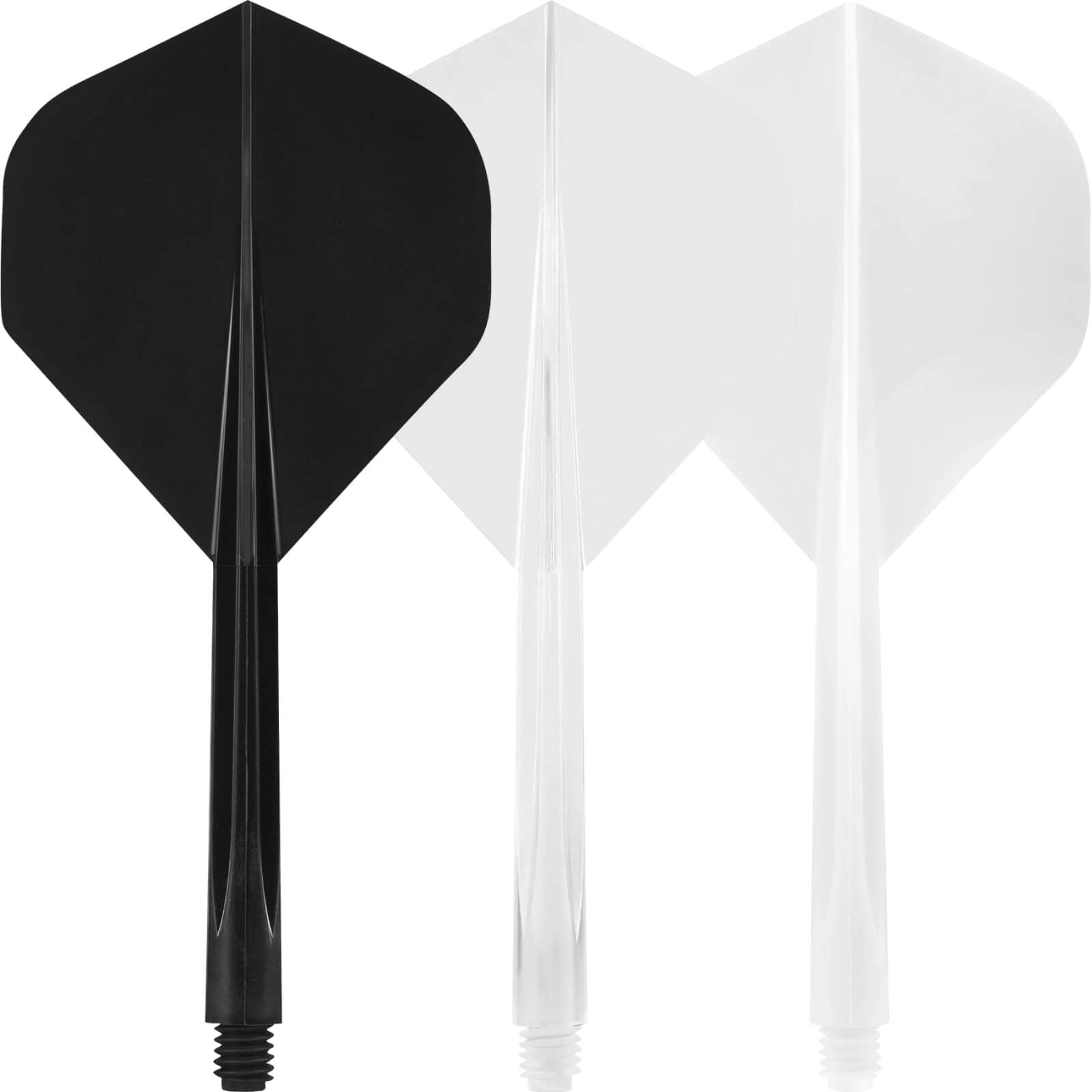 Dart Flights - Condor - Axe Plain Standard - Big Wing Dart Flights - Integrated Flight & Shaft System 