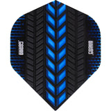 One80 - Axis - Big Wing Dart Flights - Blue