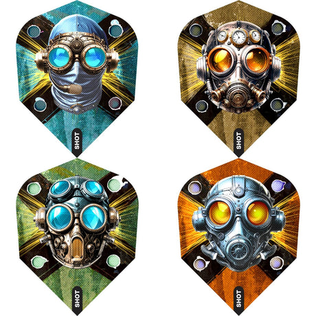 Shot - Badlands - Standard Dart Flights -