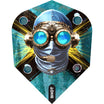 Shot - Badlands - Standard Dart Flights - Blue