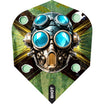 Shot - Badlands - Standard Dart Flights - Green