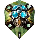 Shot - Badlands - Standard Dart Flights - Green