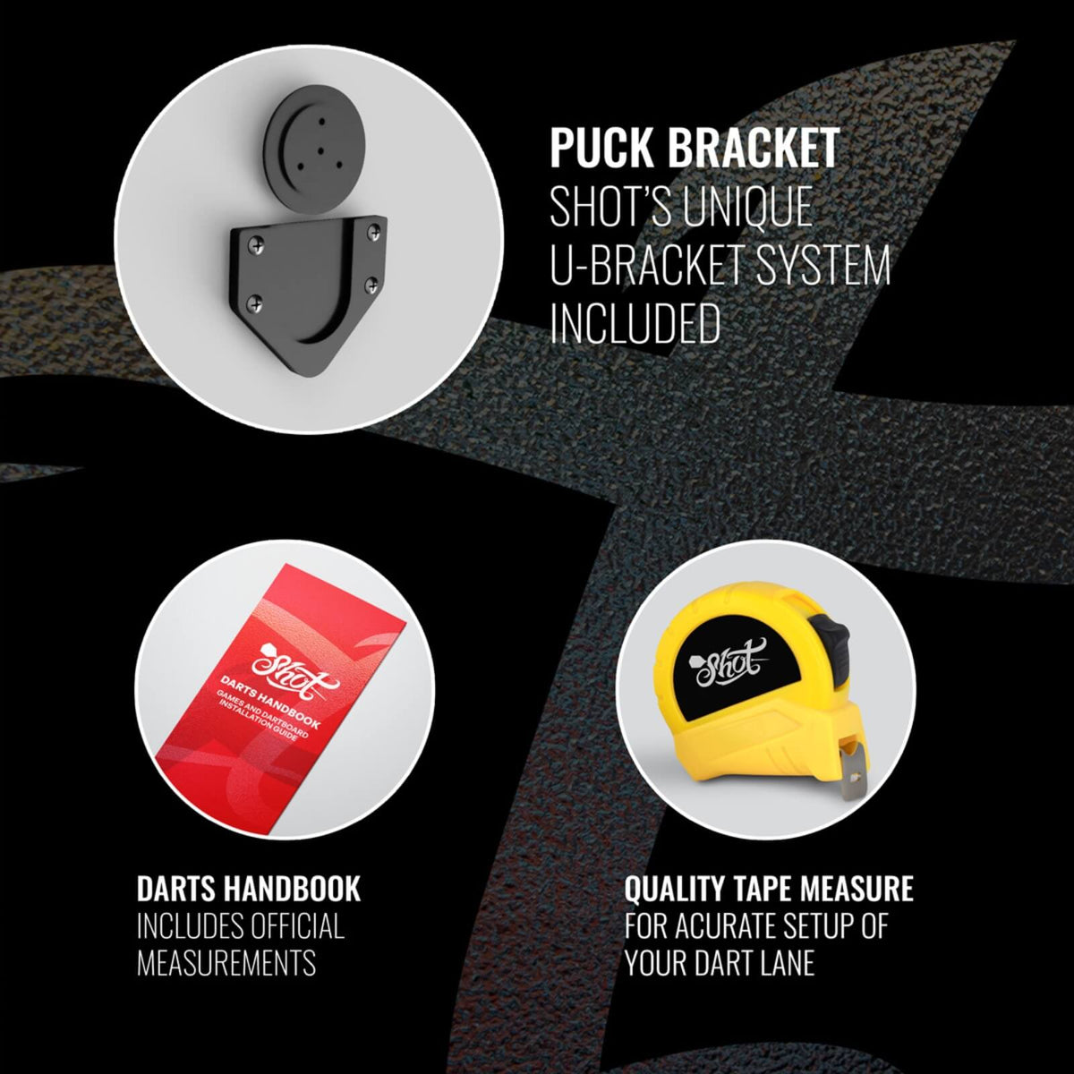 Dartboards - Shot - Bandit Gen 4 Dartboard