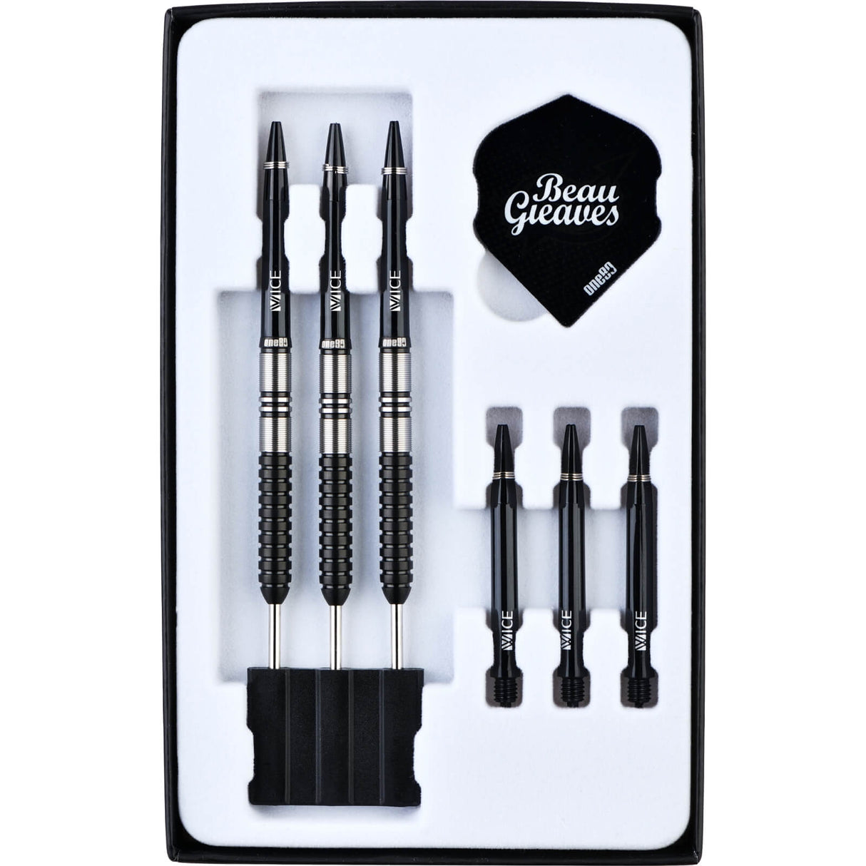 One80 - Beau Greaves Black World Champion Darts - 90% Tungsten - 21g 23g -