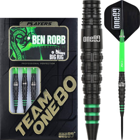 One80 - Ben Robb Gen 2 Darts - 90% Tungsten - 21g 23g 25g -