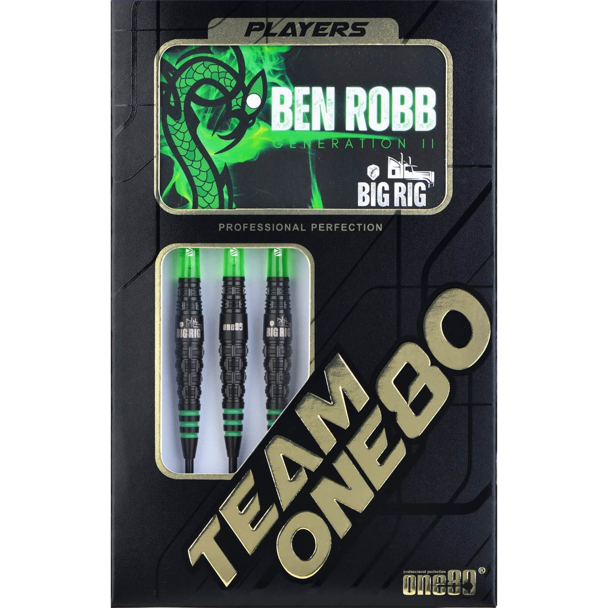 One80 - Ben Robb Gen 2 Darts - 90% Tungsten - 21g 23g 25g -