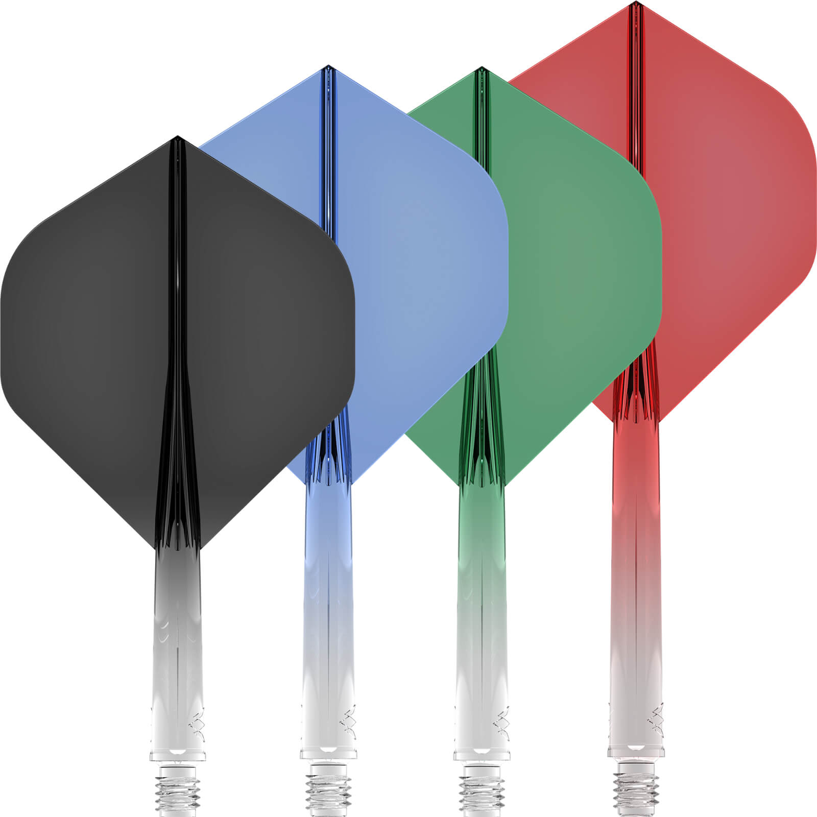 Dart Flights - Mission - Force 90 Gradient - Big WIng Dart Flights - Integrated Flight & Shaft System