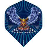 Shot - Birds of Prey - Big Wing Dart Flights - Blue