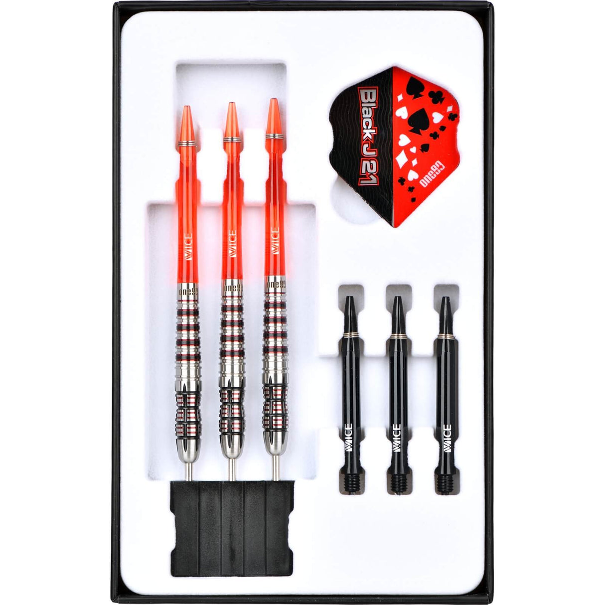 One80 - Black J21 03 Darts - 90% Tungsten - 21g 23g 25g -