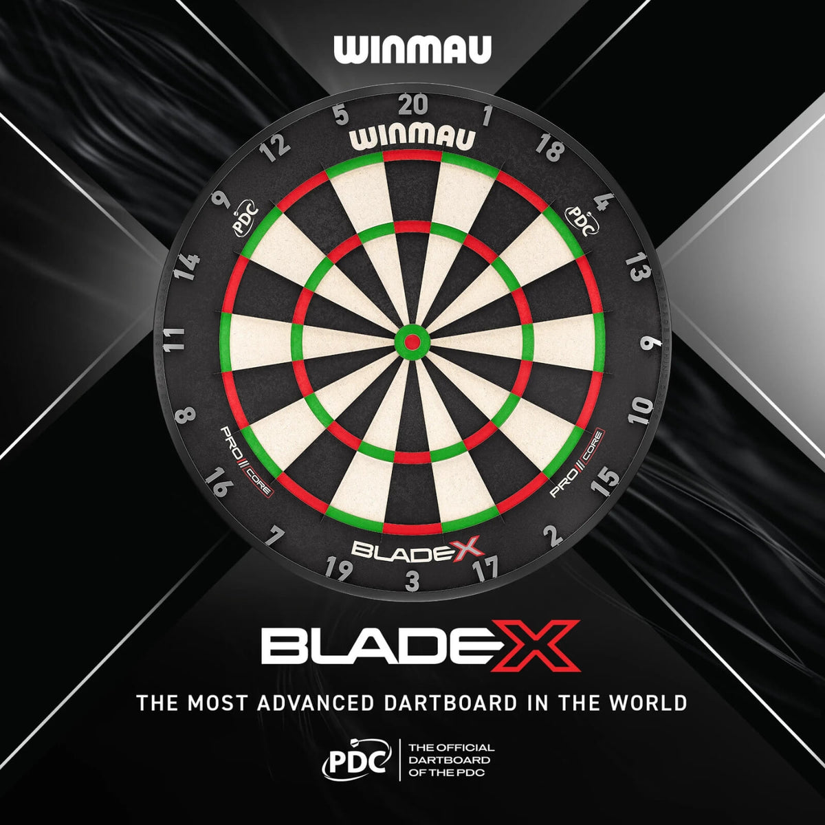 PRE-ORDER - Winmau - Blade X - Official PDC Dartboard