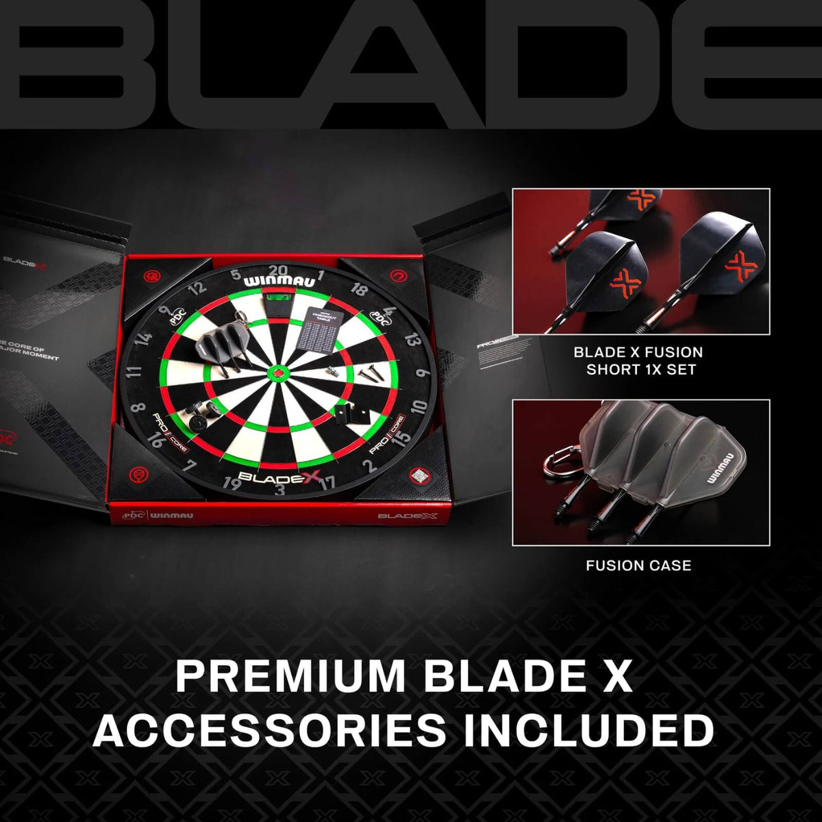 PRE-ORDER - Winmau - Blade X - Official PDC Dartboard