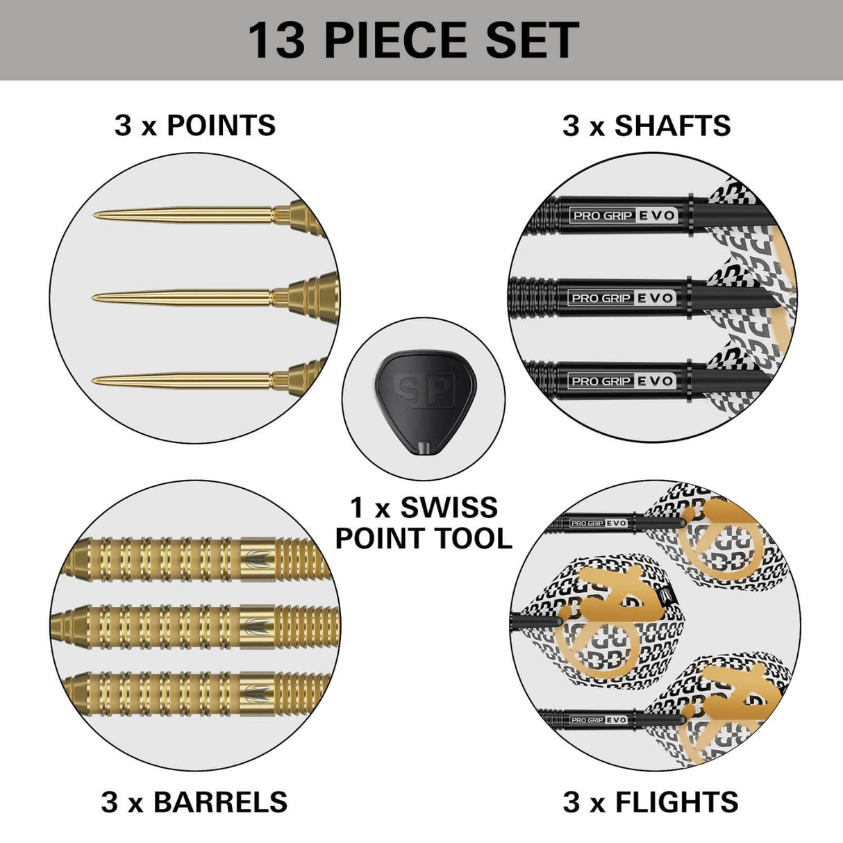 Target - Bolide Envy 02 Darts - Swiss Point - 90% Tungsten - 22g 23g 24g -