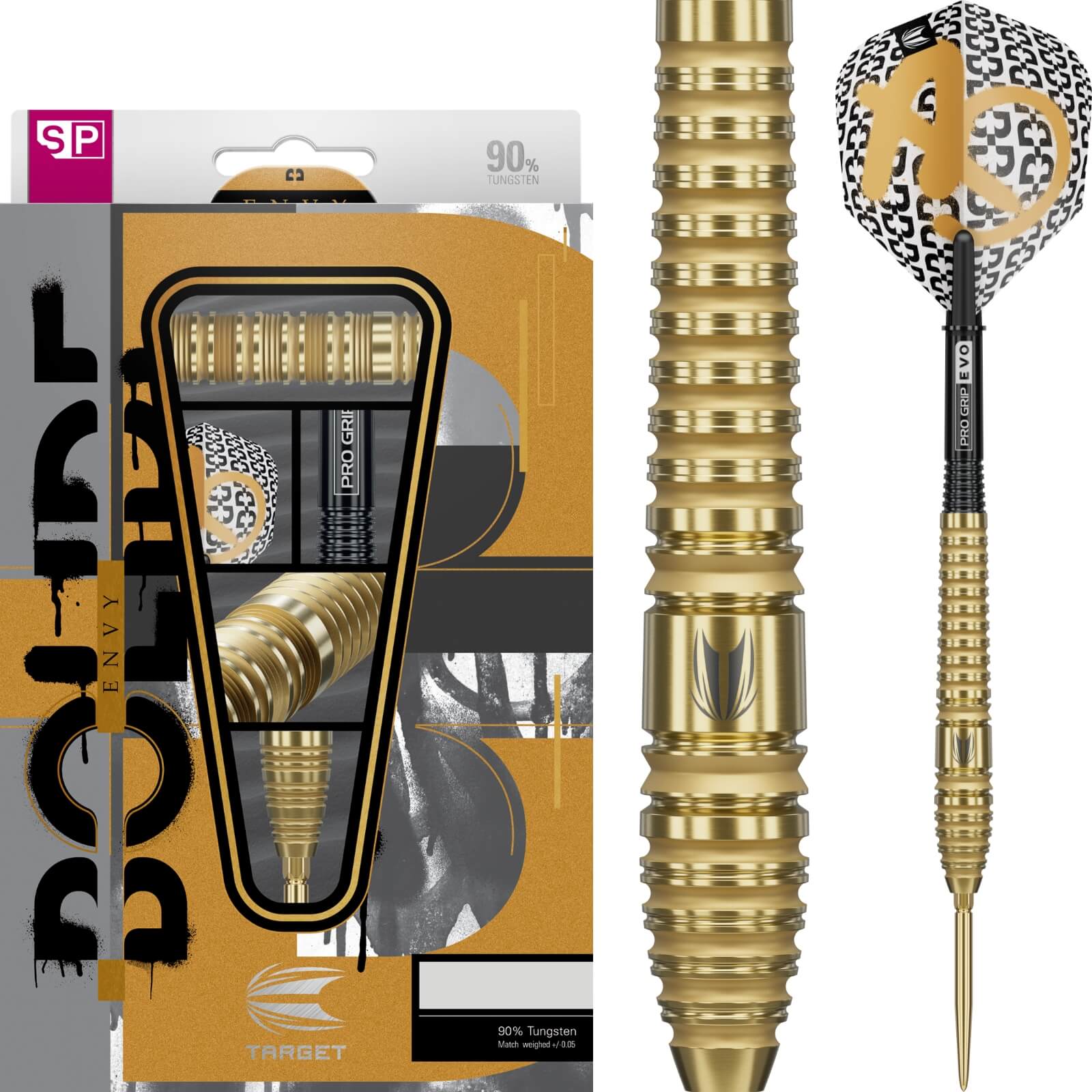 Target - Bolide Envy 03 Darts - Swiss Point - 90% Tungsten - 22g 24g 26g