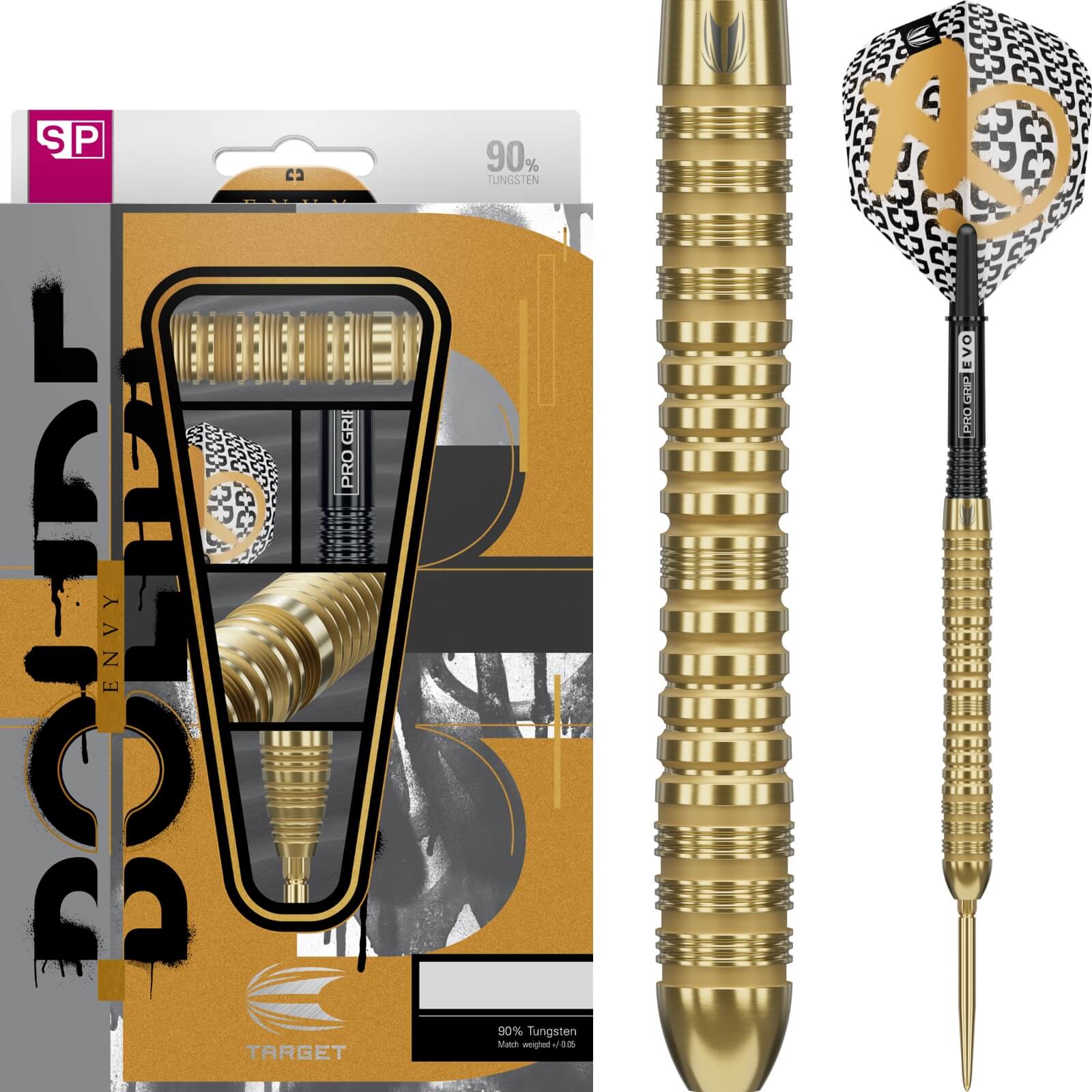 Target - Bolide Envy 04 Darts - Swiss Point - 90% Tungsten - 21g 23g 25g