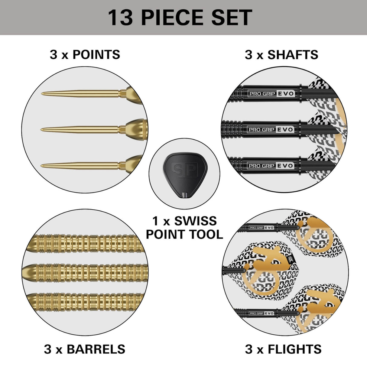 Target - Bolide Envy 04 Darts - Swiss Point - 90% Tungsten - 21g 23g 25g -